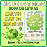 Earth Day - Spanish Word Search - Día de la Tierra