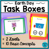 Earth Day Special Education Task Boxes Basic Concepts Spee