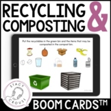 Earth Day Speech Therapy Activity on Recycling and Compost