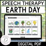 Earth Day Speech Therapy Activities Articulation & Languag