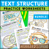 Earth Day Activities - Identify Text Structure Worksheets 