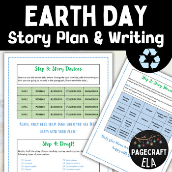 Preview of Earth Day Story Building to Write from the Point of View of Nature