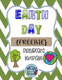 Earth Day Storyboard Template - {FREEBIE}