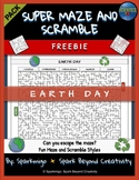 Earth Day Super Maze and Scramble Freebie Puzzle Game Spri