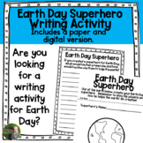 Earth Day Superhero FREEBIE- Digital Version Included