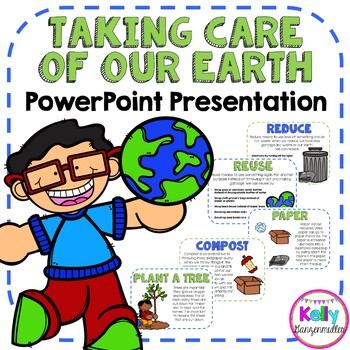 Preview of Earth Day "Taking Care of Our Earth" PowerPoint presentation