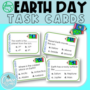 Preview of Earth Day Task Cards