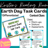 Earth Day Task Cards -Vocabulary Context Clues *Upper Elem
