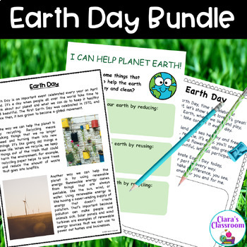 Preview of Earth Day Teaching Resources BUNDLE