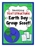 Earth Day Text Structure Group Scoot Game (3rd, 4th, 5th grade)