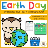 Earth Day Thematic Unit Curriculum - Preschool Lesson Plan