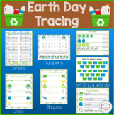 Earth Day Tracing, Pre-Writing, Writing Practice