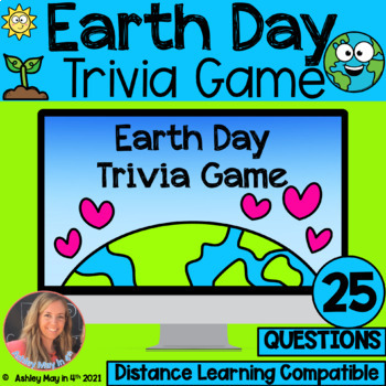 Preview of Earth Day Trivia Game