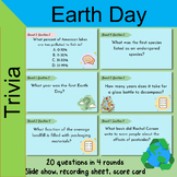 Earth Day Trivia Game for Middle School