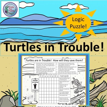 Preview of Turtle Logic Puzzle