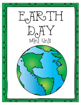 Preview of Earth Day Unit
