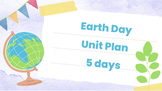 Earth Day Unit Plan 5 days