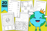 Earth Day Vocabulary Activities, Word Search Puzzles, Miss