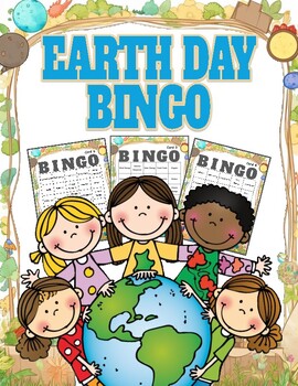 Preview of Earth Day Vocabulary Bingo: Engaging Activity for Grades 4-6