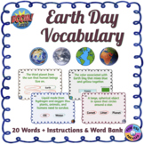 Earth Day Vocabulary Boom Cards™ (Distance Learning)