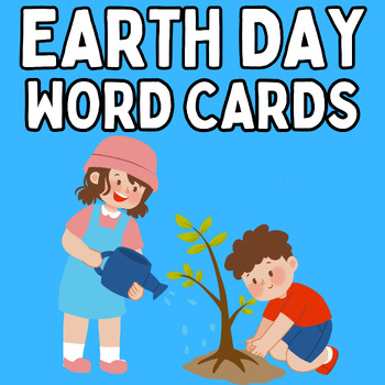 Preview of Earth Day Vocabulary Word Cards | Environmental Education | Expand Eco-Literacy