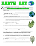 EARTH DAY Webquest (science / environment / ecology / dist