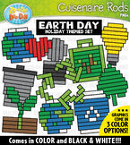 Earth Day Wooden Block Rods Clipart {Zip-A-Dee-Doo-Dah Designs}