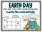 Earth Day - Word Problems - Math - Centers - Games