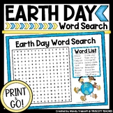 Earth Day Word Search | TPT Dollar Deals | Earth Day Activity