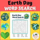 Earth Day Word Search | Vocabulary Worksheets