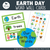 Earth Day  Word Wall Cards - 24 words