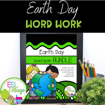 Preview of Earth Day Word Work