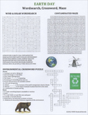 Earth Day Crossword Word Search Maze