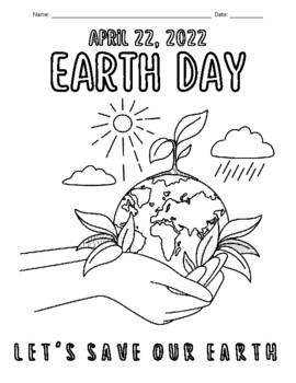 Preview of Earth Day Worksheet Conserve Recycle Protect our planet