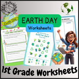 Earth Day Worksheet Pack | 1st Grade Worksheets