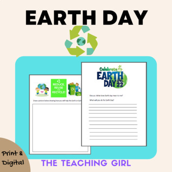 Preview of Earth Day Worksheets