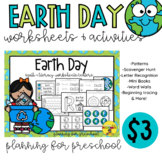 Earth Day Worksheets & Activities