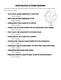 Earth Day Worksheets - Fact or Fiction, Read Aloud, and Mu