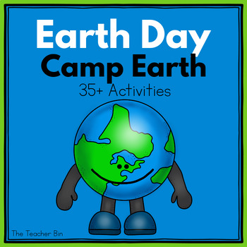 Preview of Earth Day Camp - Kindergarten-1st- 35+ Activities