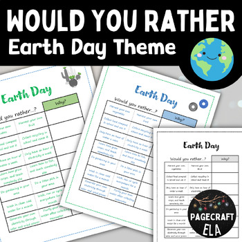 Preview of Earth Day | Would You Rather | This or That | Break Breaks | Fun Game