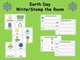 Earth Day Write and Stamp the Room