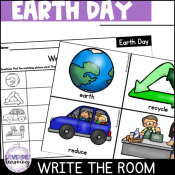 Preview of Earth Day Write the Room 