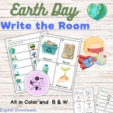 Earth Day Write the Room Activity