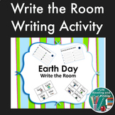 Earth Day Write the Room Task Cards Printable and Digital 