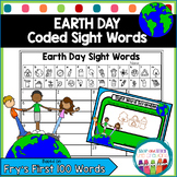 Earth Day Write the Room | Sight Word Games for Fry's First 100