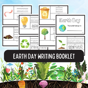 Preview of Earth Day Writing Booklet