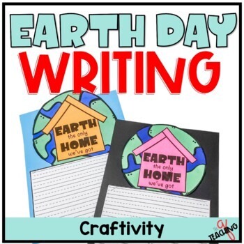 Preview of Earth Day Informative Writing Craft Activity 2nd 3rd Grade