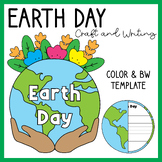 Earth Day Writing Craft Activity - Writing Prompts, Bullet