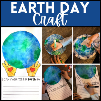 Preview of Earth Day Writing Craft Activity using Coffee Filters