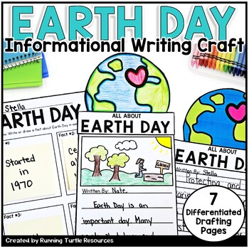 Preview of Earth Day Writing Craft, Spring Informative Writing, April Writing Prompt